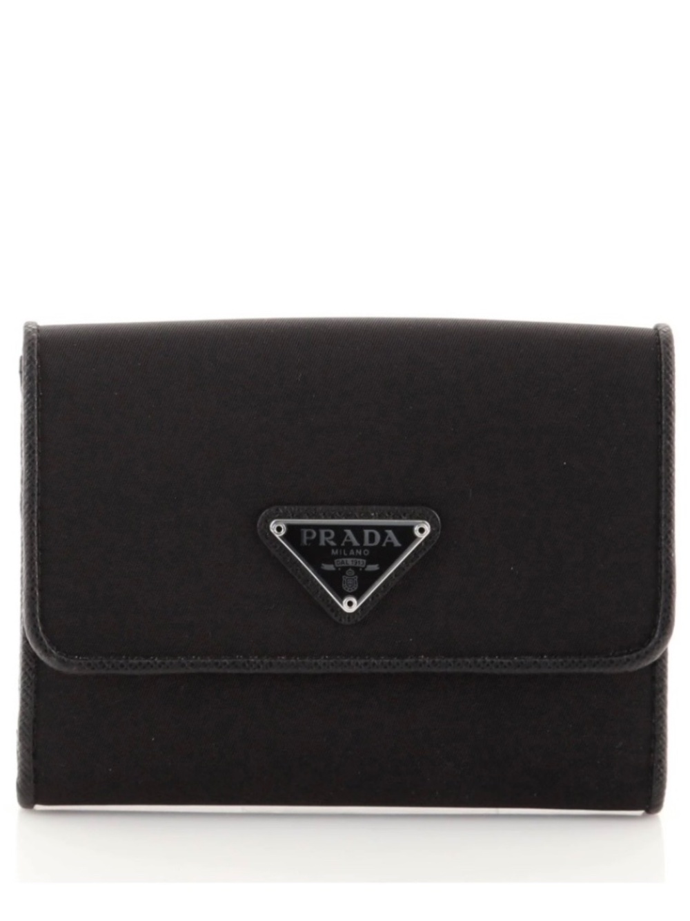 Prada Saffiano Leather Compact Wallet
